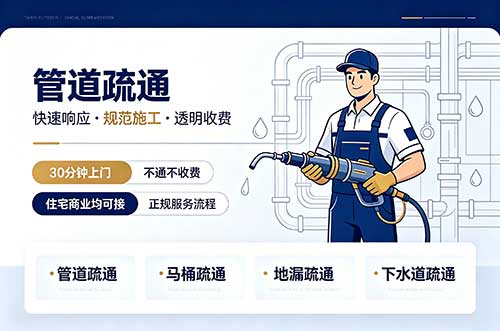 咸宁管道疏通