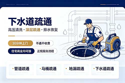 咸宁下水道疏通
